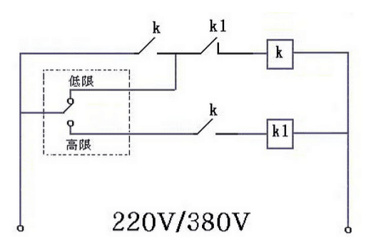 触点压力表与交流接触点接法